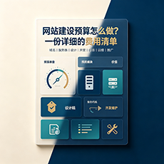 安顺建站-网站建设预算怎么做？一份详细的费用清单